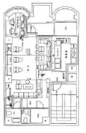 田園キャッスルビル立川の基準階図面