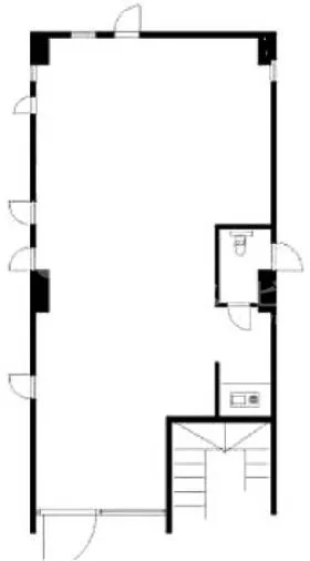 梅澤ビルの基準階図面