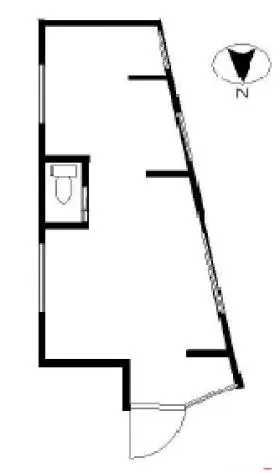 ファインヒルズⅡビルの基準階図面