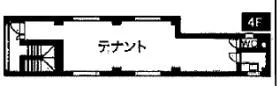 南大塚ビルの基準階図面