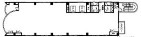 ASK日本橋ビルの基準階図面