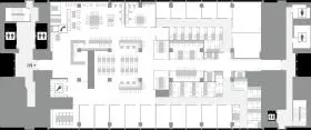 SENQ KASUMIGASEKIビルの基準階図面