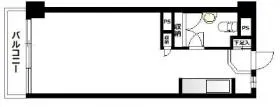 秀和目黒駅前レジデンスの基準階図面