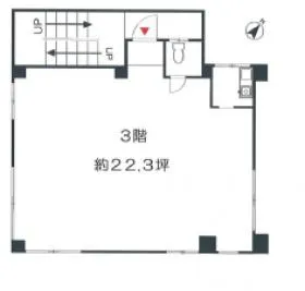 コスモビルの基準階図面