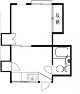 小林荘ビルの基準階図面