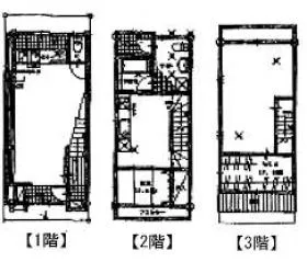 築地2丁目一括貸しの基準階図面