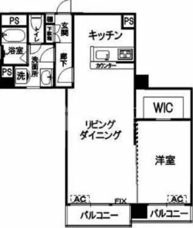 メゾン青山ビルの基準階図面