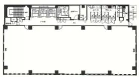 仮称)出版クラブ〈旧(仮称)神保町132〉ビルの基準階図面
