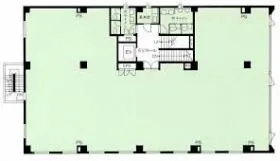 西新宿ミノシマビルの基準階図面