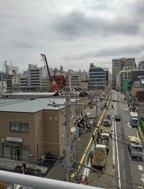 旧美光写苑ビルの外観