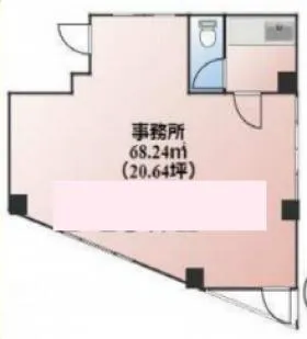 小野ビルの基準階図面