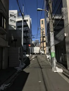 スタジオフラットの外観