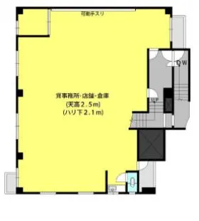 博龍ビルの基準階図面