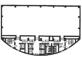 光村ビルの基準階図面