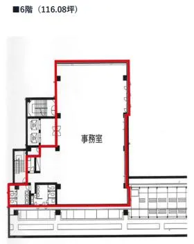 FORECAST茅場町の基準階図面