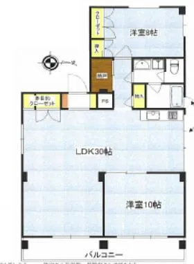長井ビルの基準階図面