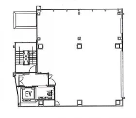 (仮称)南青山6丁目ビル計画の基準階図面