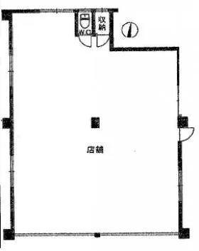 Tビルの基準階図面