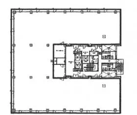 東神ビルディング6号館の基準階図面