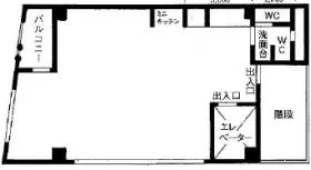 ホマレヤビルの基準階図面