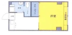 大蔵マンションビルの基準階図面