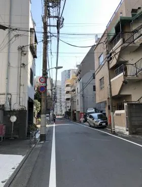 仮称)西五反田新築工事ビルの外観