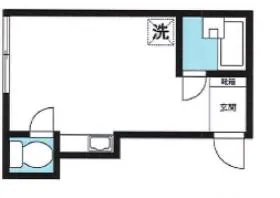 山形屋ビルの基準階図面