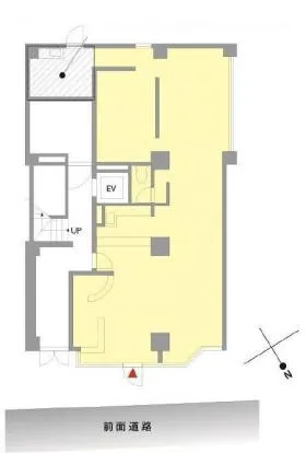 Green Gate表参道の基準階図面