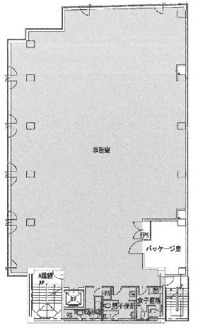 さくら上荻ビルの基準階図面