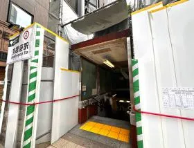 A7出入口から地上に出る