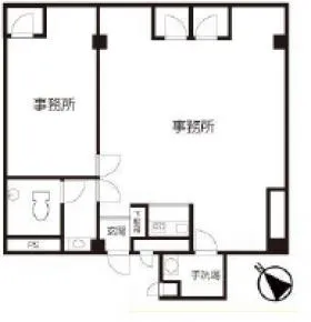 GSハイム御茶ノ水ビルの基準階図面