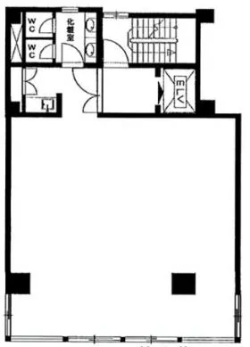 第一シバビルの基準階図面