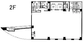 VORT九段下brooks(旧:日本地所ブルックス)の基準階図面