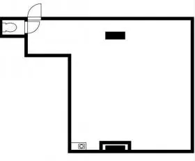 プラザホワイトベアービルの基準階図面