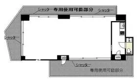 フレンディー上板橋ビルの基準階図面