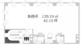 元浅草SKビルの基準階図面