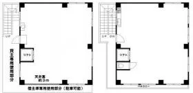 田宮ビルの基準階図面