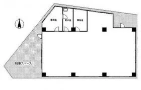 コーポ順ビルの基準階図面