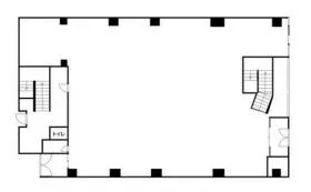 エンジョイ第6ビルの基準階図面