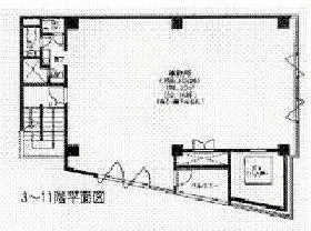 SNTビルの基準階図面