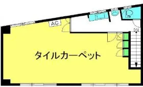 青柳ビルの基準階図面