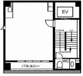 神田TSビルの基準階図面