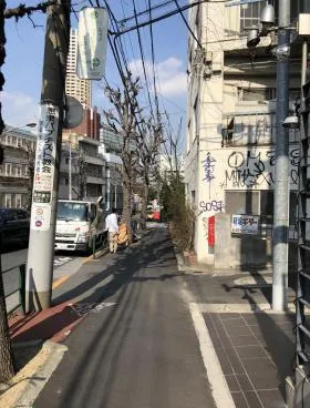 幸來路(シンライルー)ビルの外観