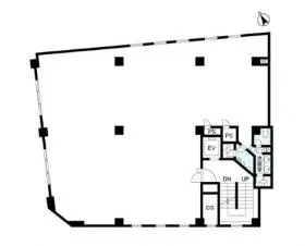 渋谷協栄ビルの基準階図面