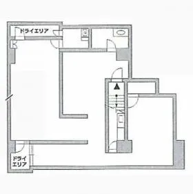 神宮前5丁目店舗ビルの基準階図面