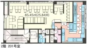 たいまるビルの基準階図面