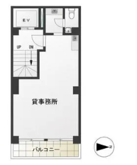 ニューシンジュクビルの基準階図面