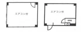 旭光ビルの基準階図面