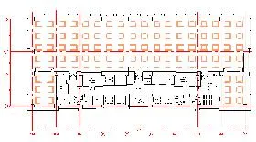 天王洲セントラルタワーの基準階図面