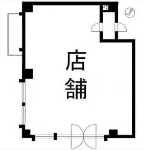 エスポワール矢口ビルの基準階図面